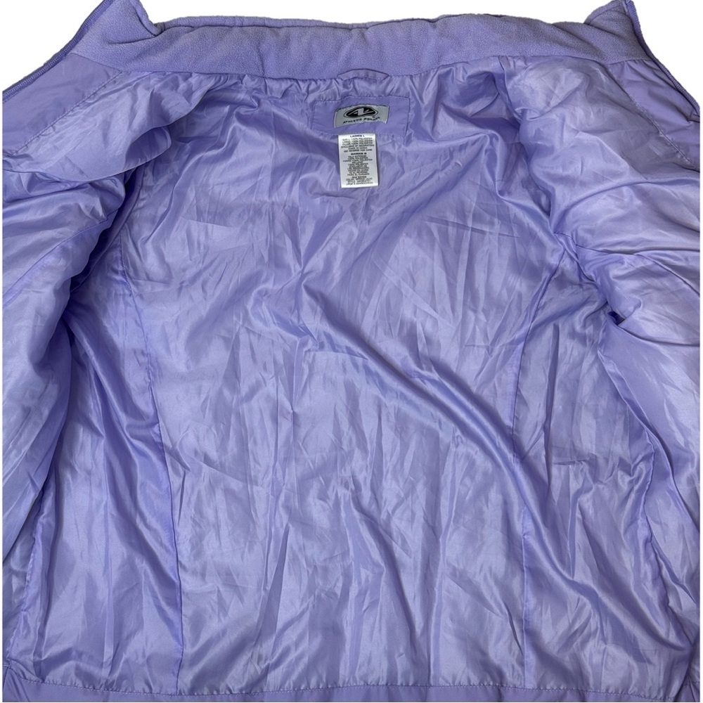 Quilted Light Purple/Lilac Puffer JacketAthletic Works Outerwear - Picture 6 of 8